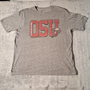 Vintage Ohio State Buckeyes Lightweight T-Shirt Size Medium Gray